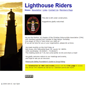 Tablet Screenshot of lighthouseriders.org